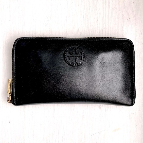 Tory Burch Black Leather Wallet - Picture 2 of 7